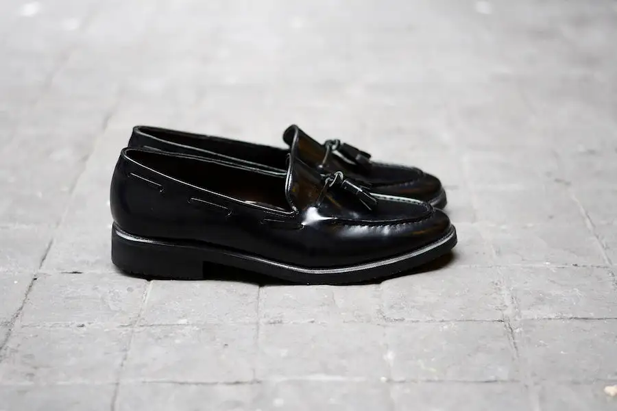 503 Tassel Loafer Black - Black Soles