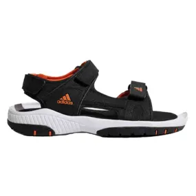 Adidas Men's Strudi Sandal (Core Black/Semi Impact Orange/Cloud White)