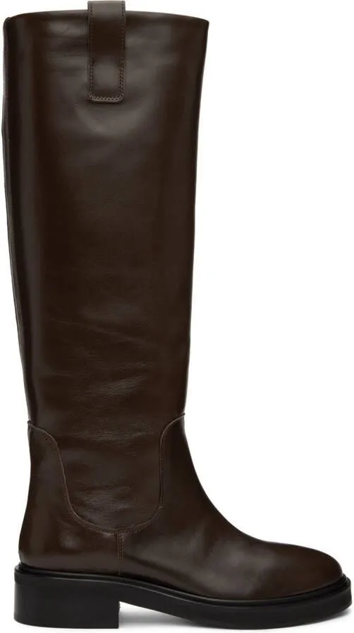 Aeyde Brown Henry Boots