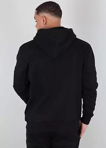 Alpha Label Hoodie by Alpha Industries | Look Again