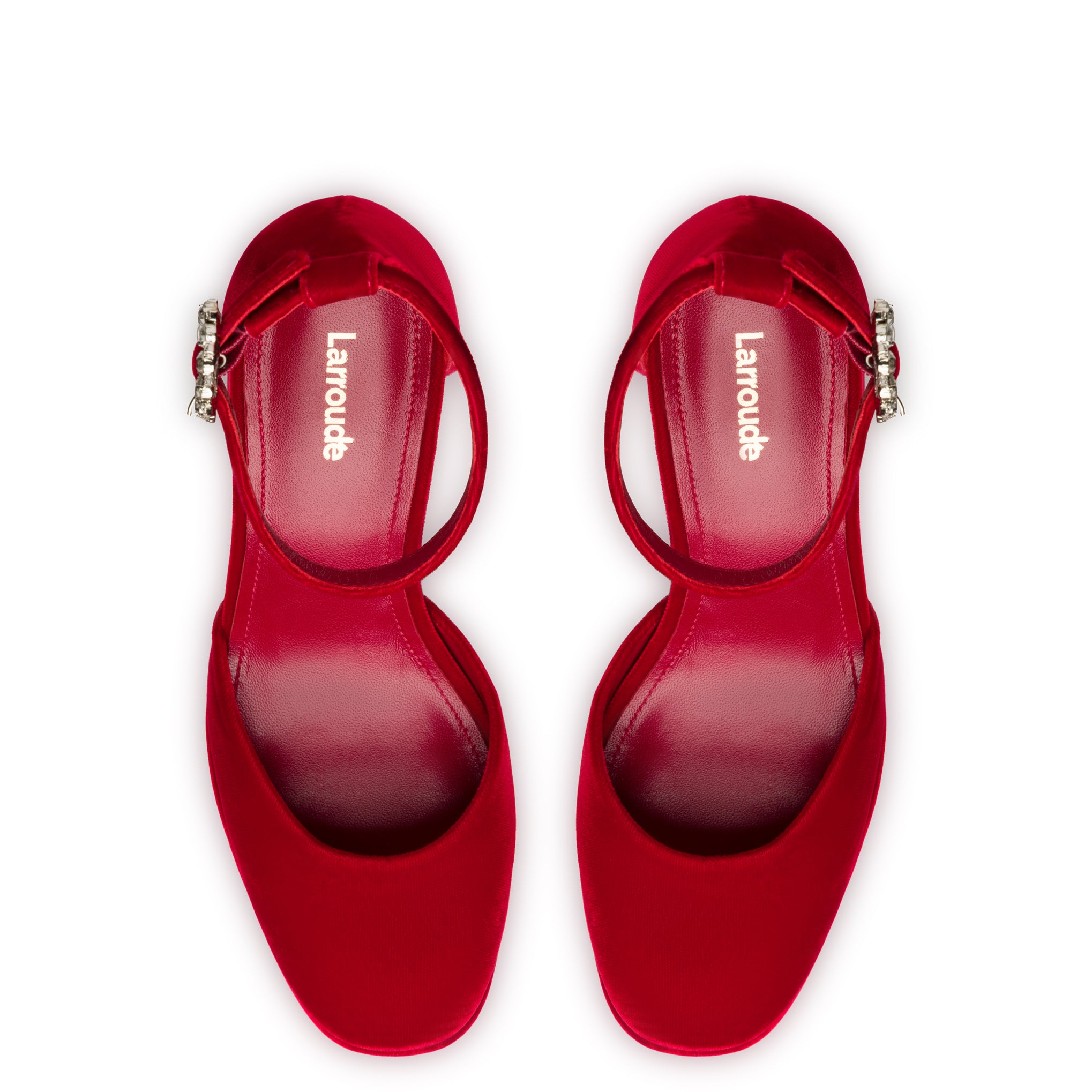 Ari Pump In Rouge Velvet