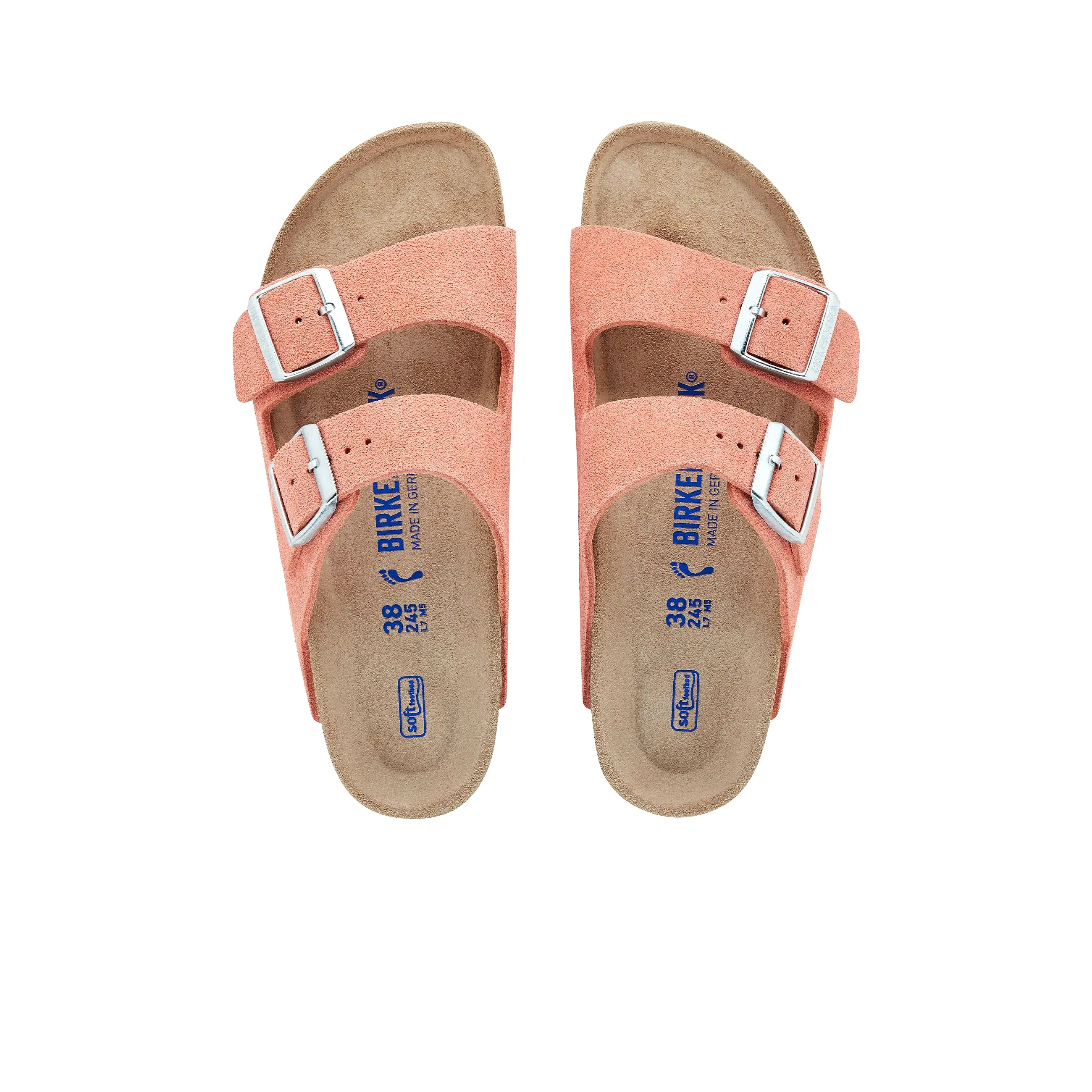 Arizona SFB Coral Peach Suede Leather