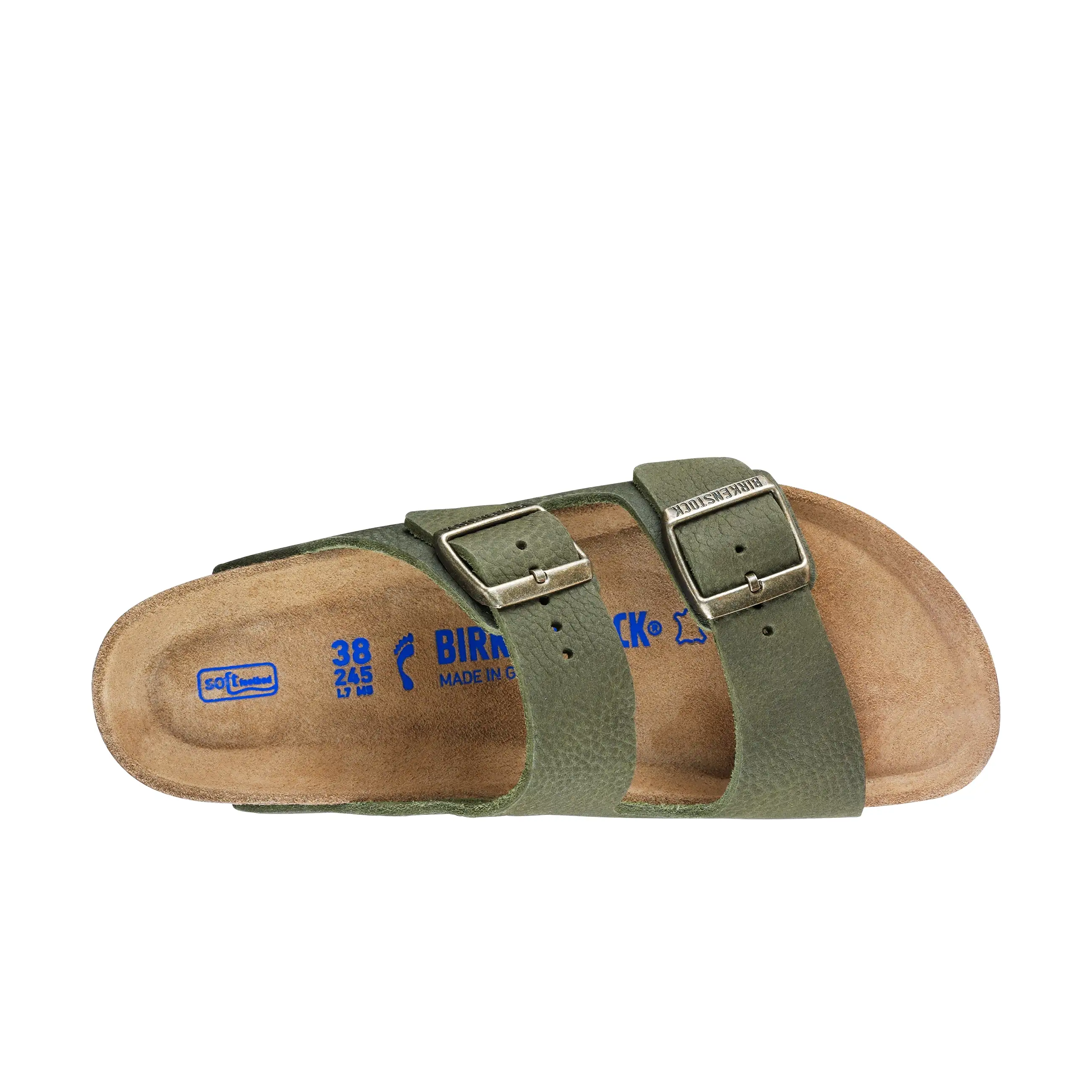 Arizona SFB Steer Khaki Nubuck Leather