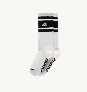 AUTRY APPAREL WOMAN  SOCKS IN BLACK COTTON TERRY