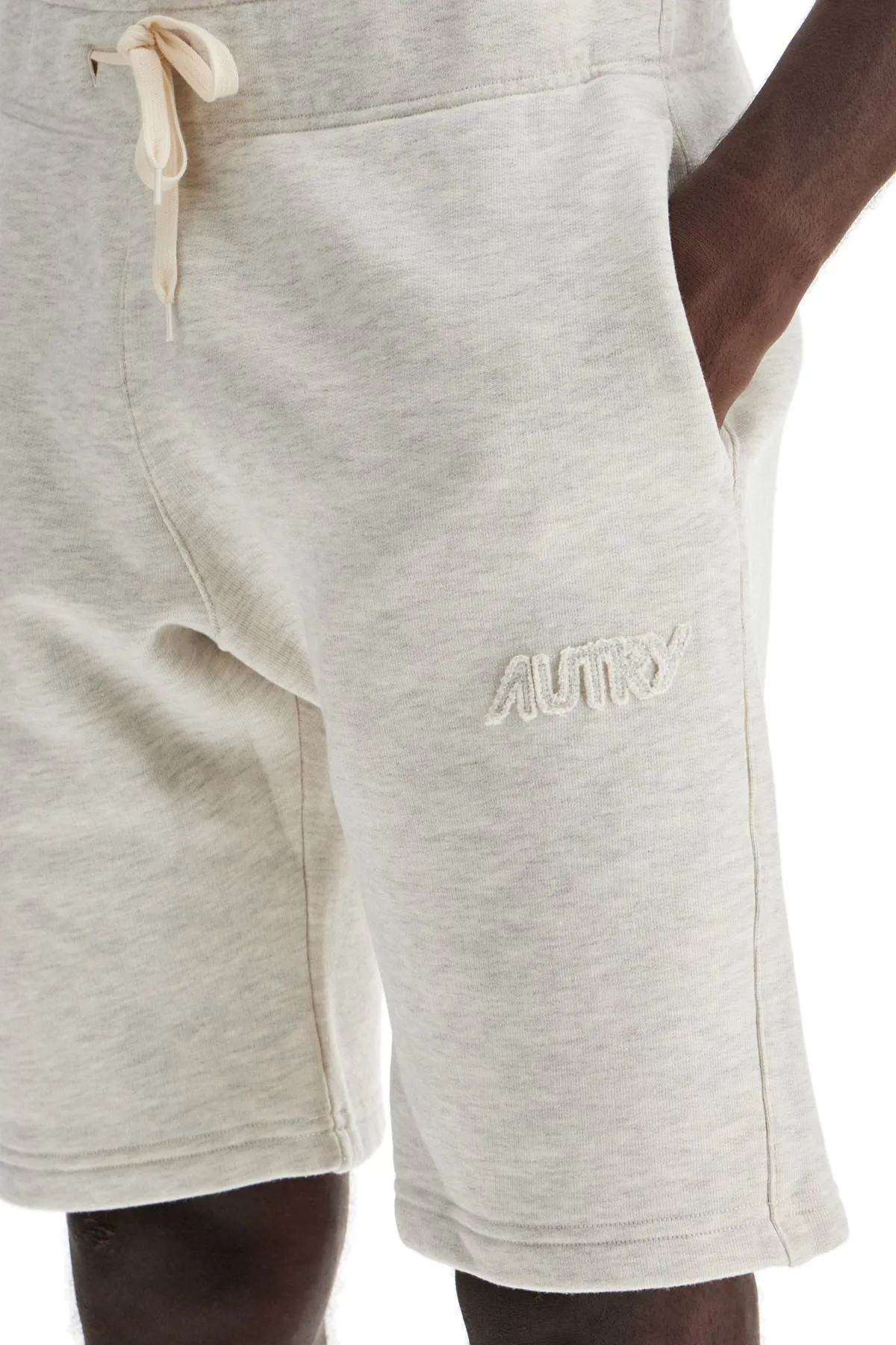 Autry heavy Jersey Bermuda Jogger Pants   Grey