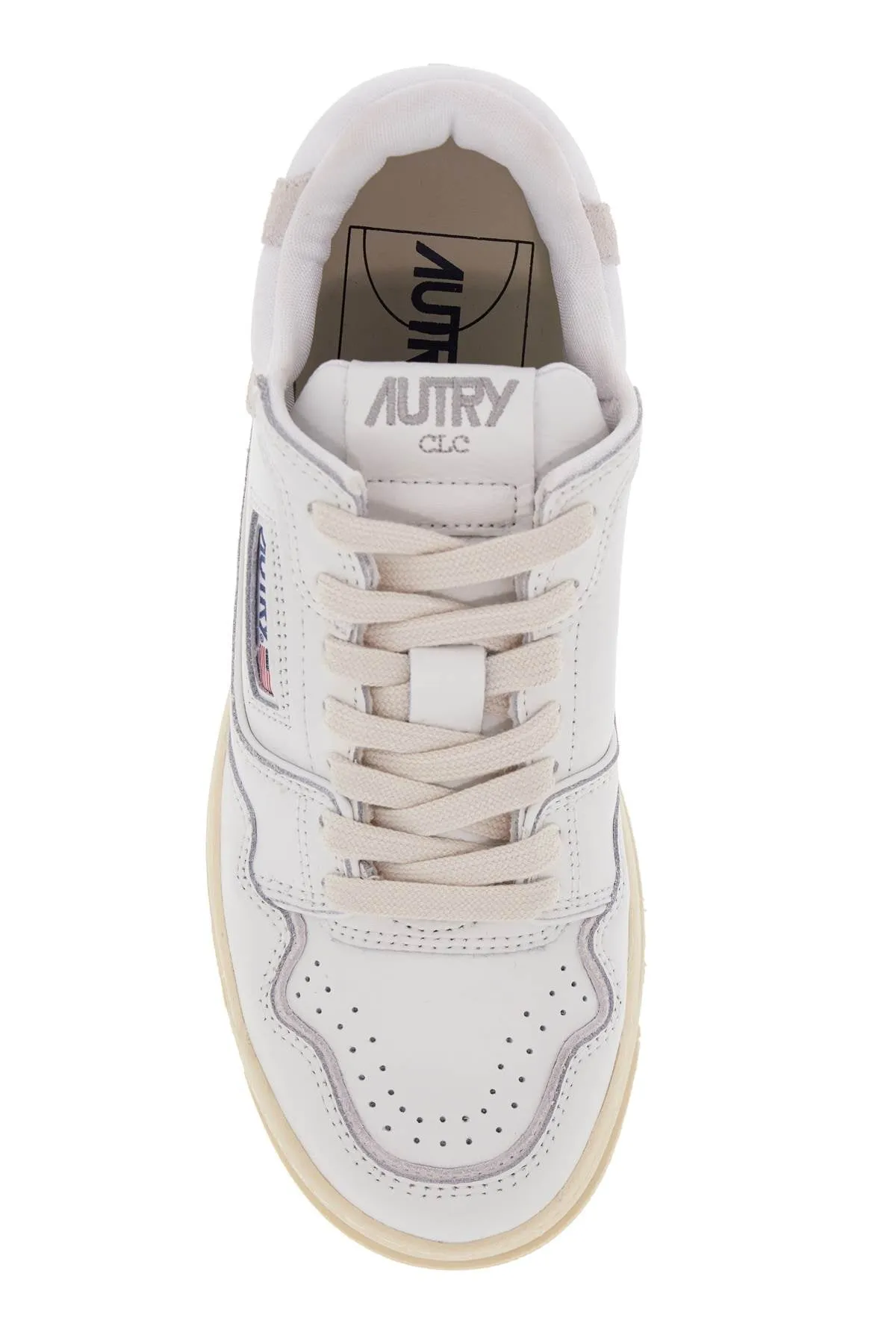 Autry Leather Clc Sneakers   White