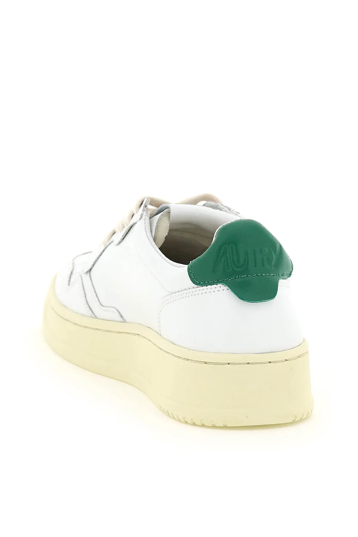 Autry Leather Medalist Low Sneakers   White