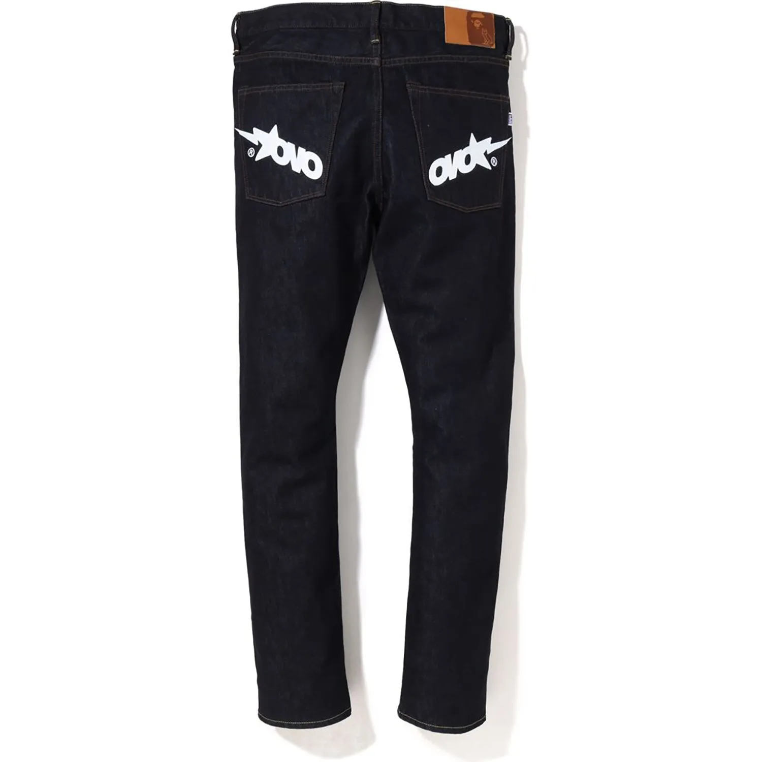 BAPE X OVO 2008 TYPE-05 DENIM PANTS MENS