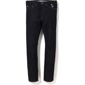 BAPE X OVO 2008 TYPE-05 DENIM PANTS MENS