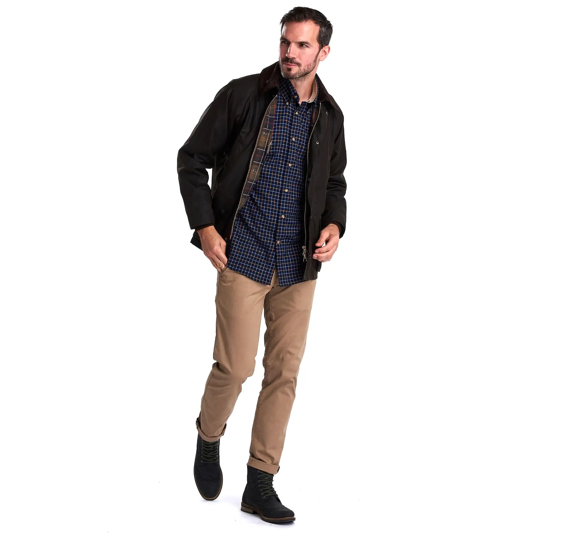 Barbour Men's Classic Bedale Wax Jacket