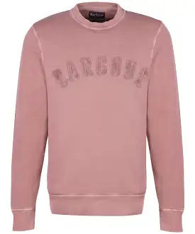 Barbour Washed Prep Logo Crew Sweatshirt