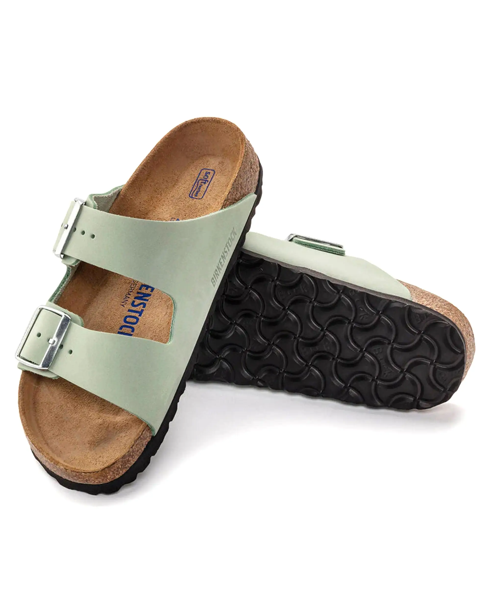 Birkenstock Arizona SFB Matcha Calzata Stretta