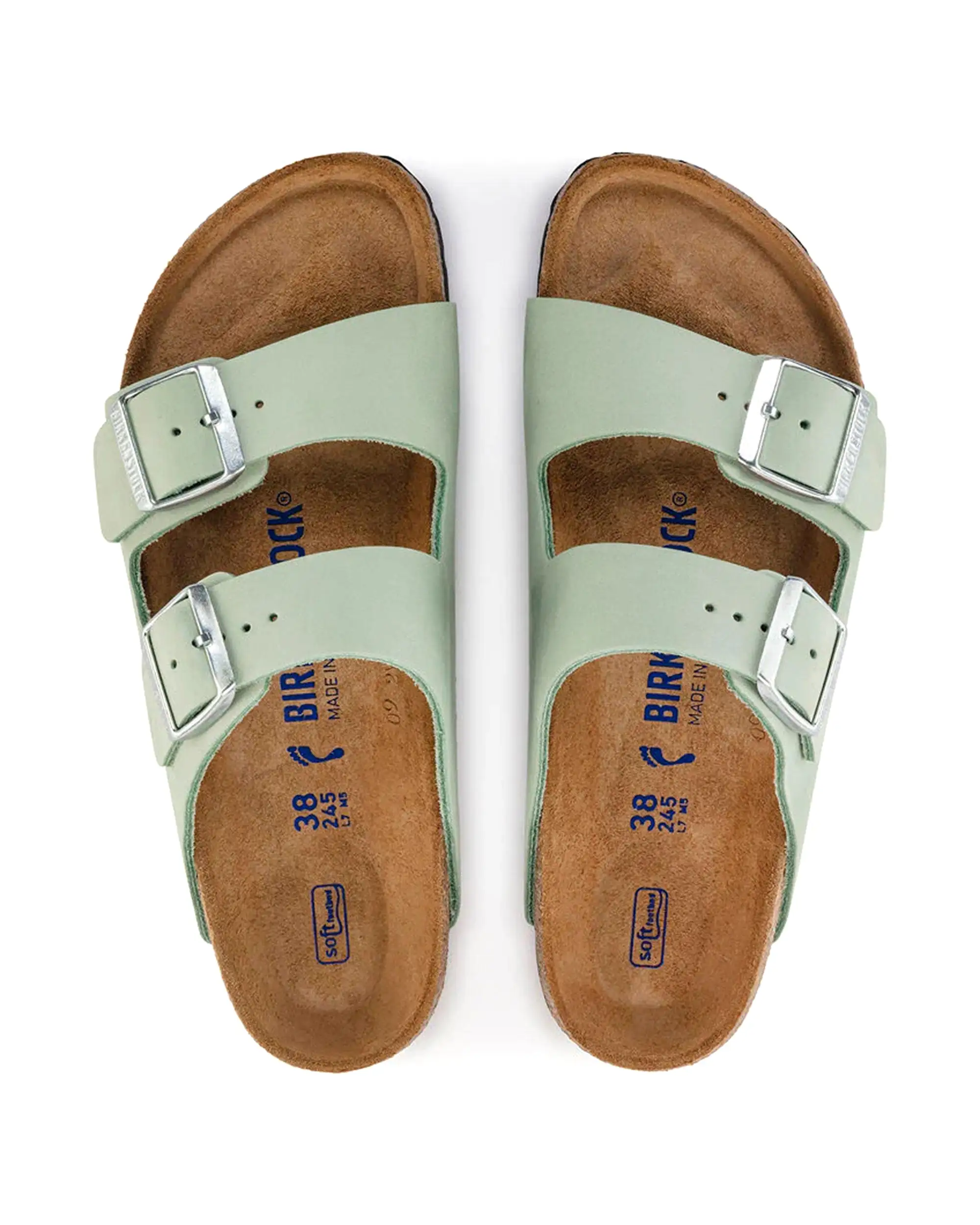 Birkenstock Arizona SFB Matcha Calzata Stretta