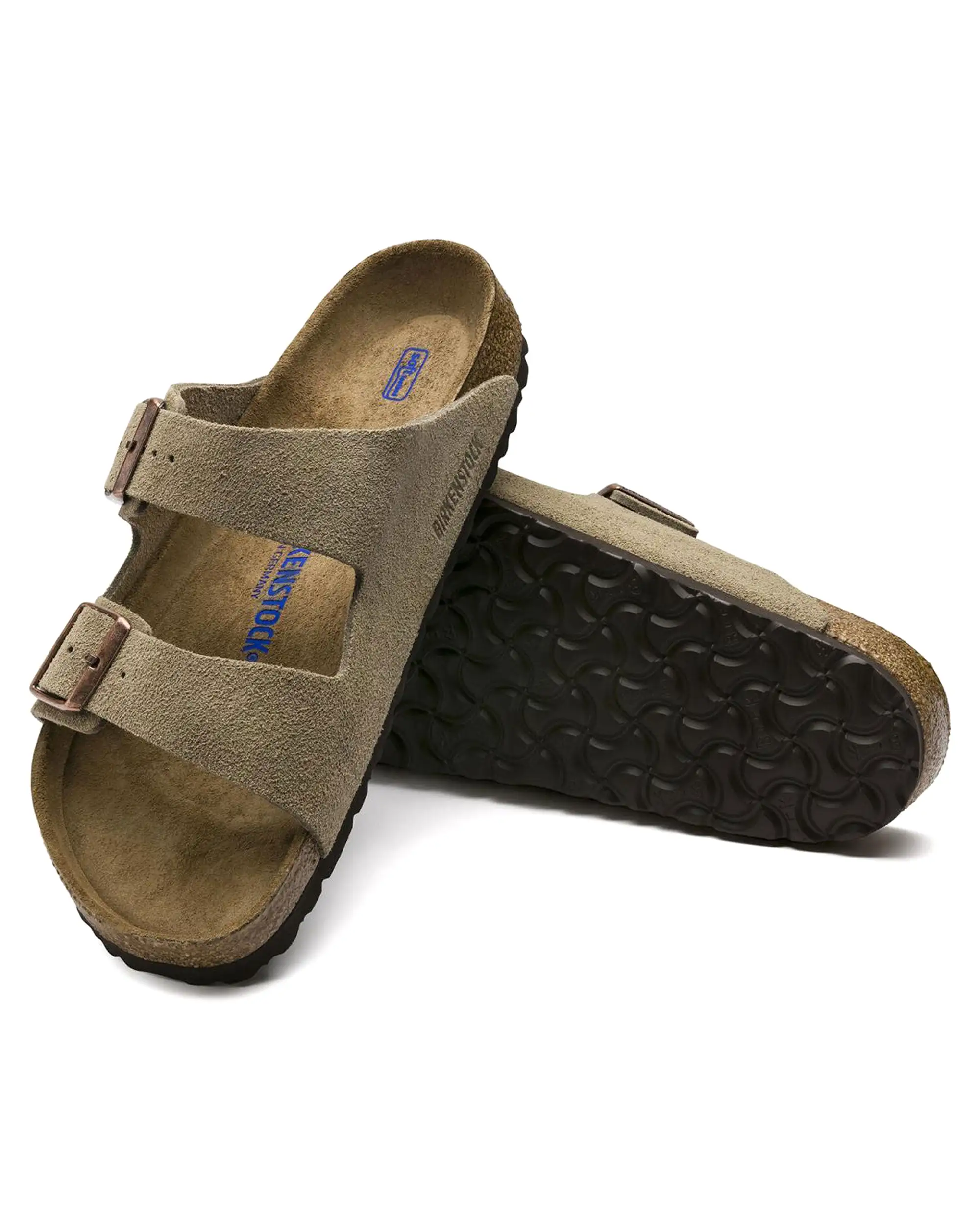 Birkenstock Arizona SFB Taupe Calzata Stretta