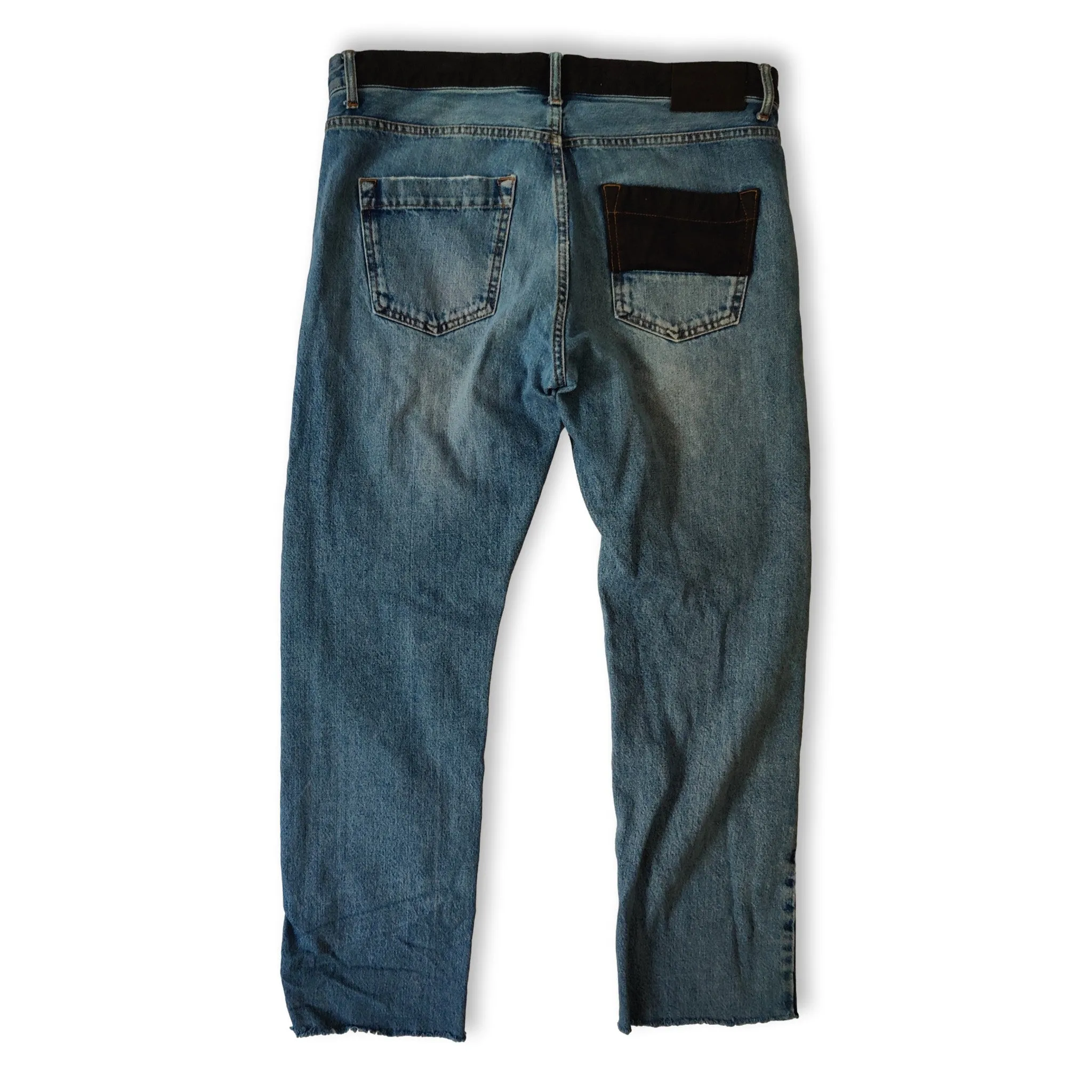 Blue McQ Alexander McQueen jeans Made in Italy