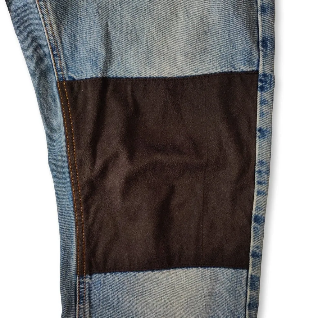 Blue McQ Alexander McQueen jeans Made in Italy