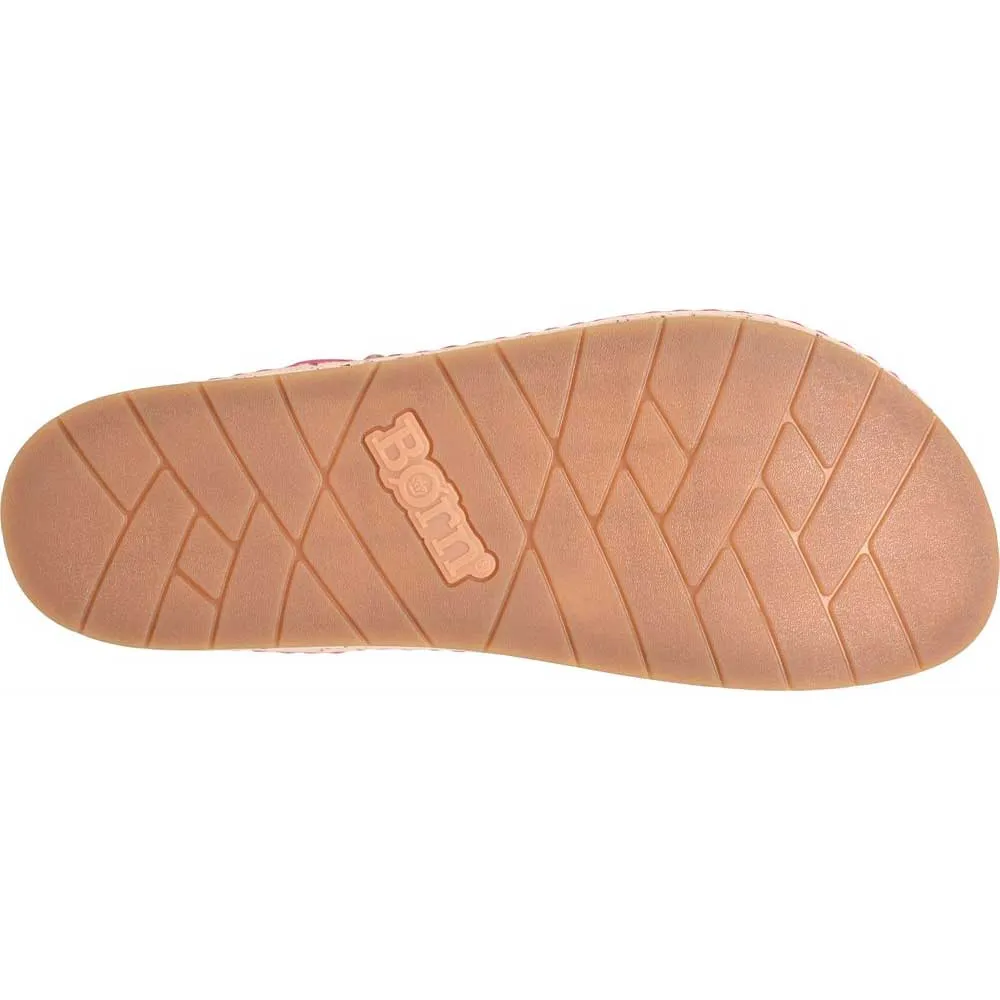 Born Sari Platform Sandal Pink Full Grain (Women's)