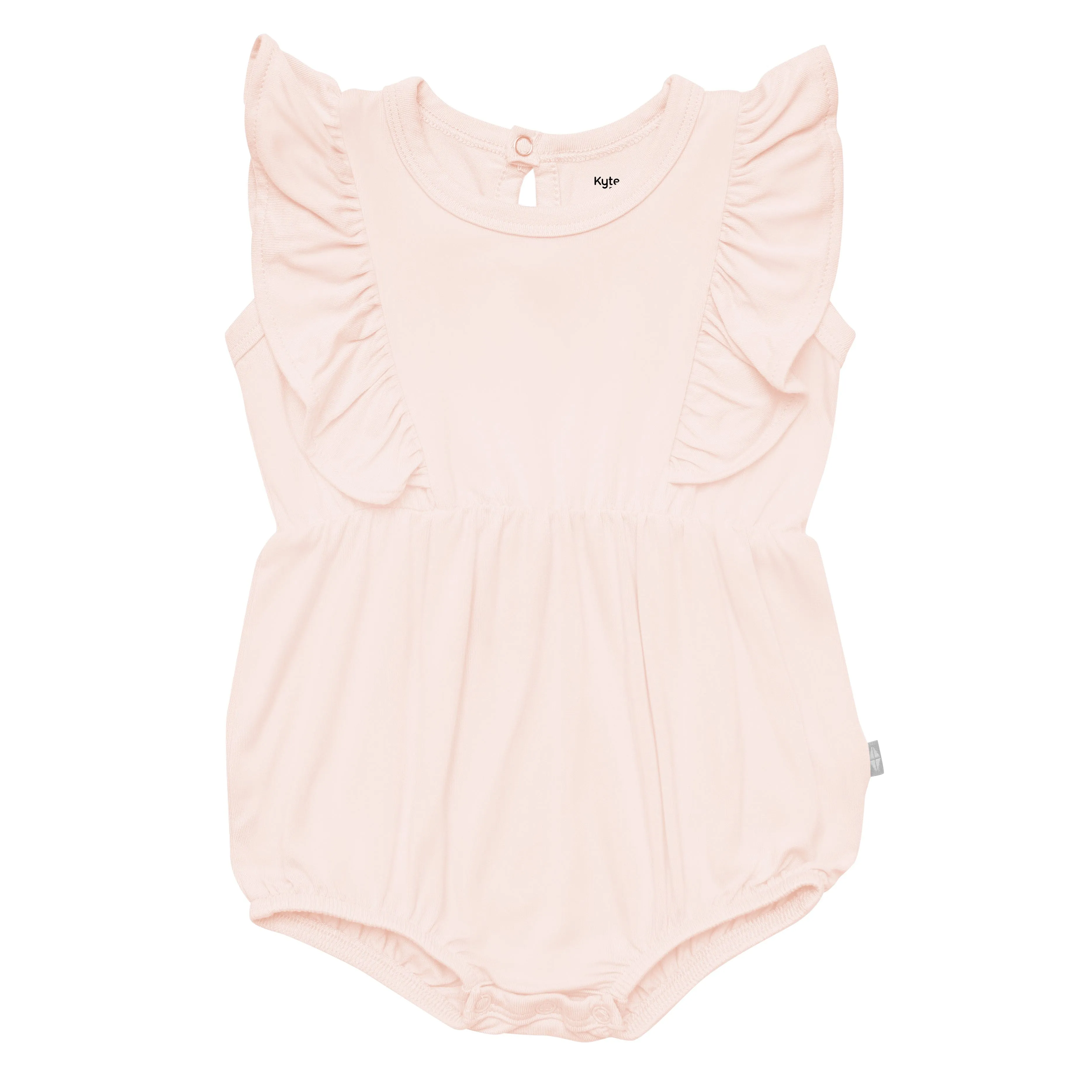 Bubble Romper in Blush