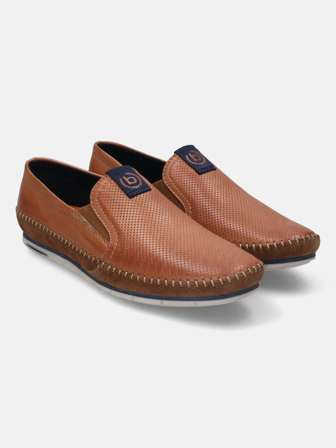 bugatti Cognac Loafers