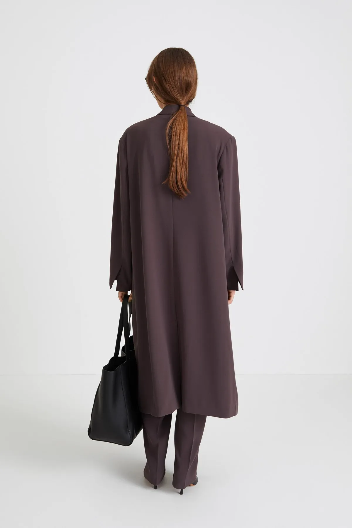 Busto Coat - Dark Brown