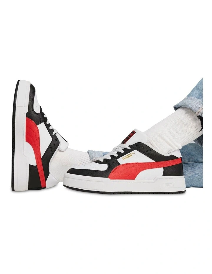 CA Pro Sneaker in Black/Red