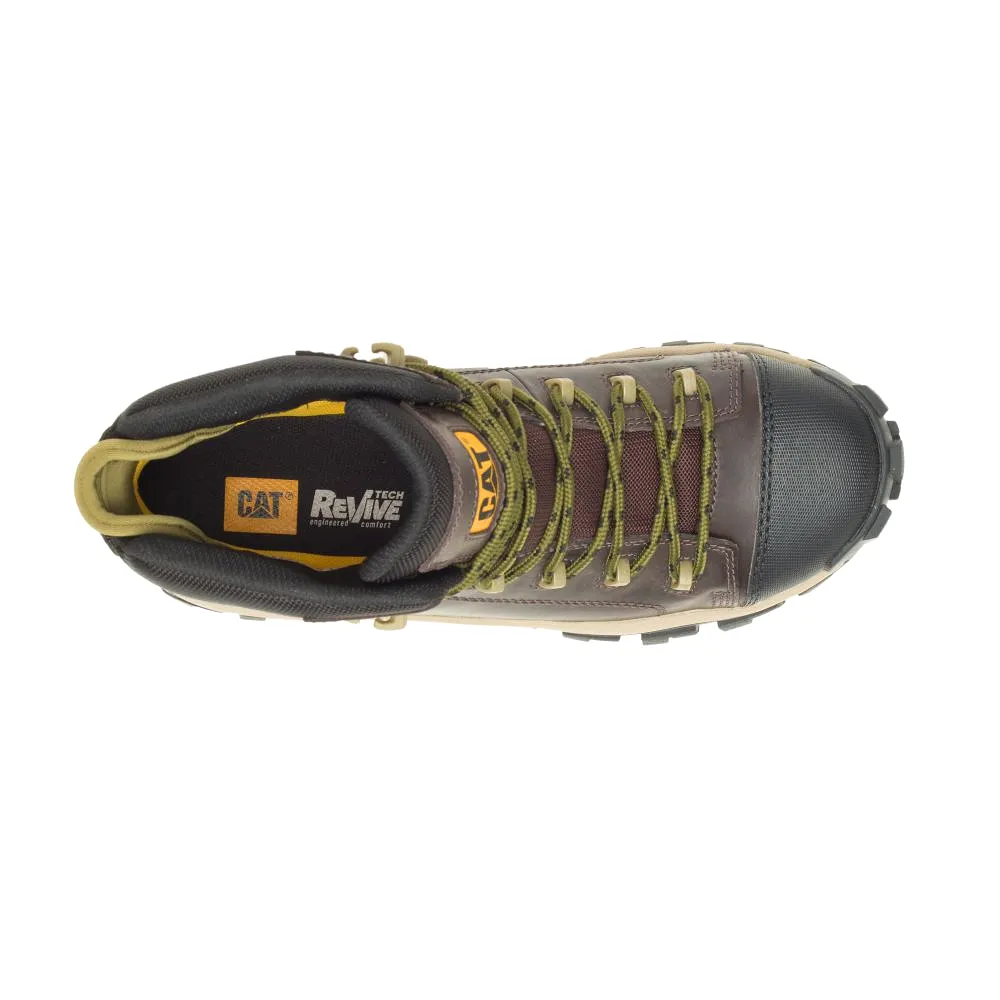 'Caterpillar' Men's Invader Hiker EH WP Comp Toe - Coffee Bean