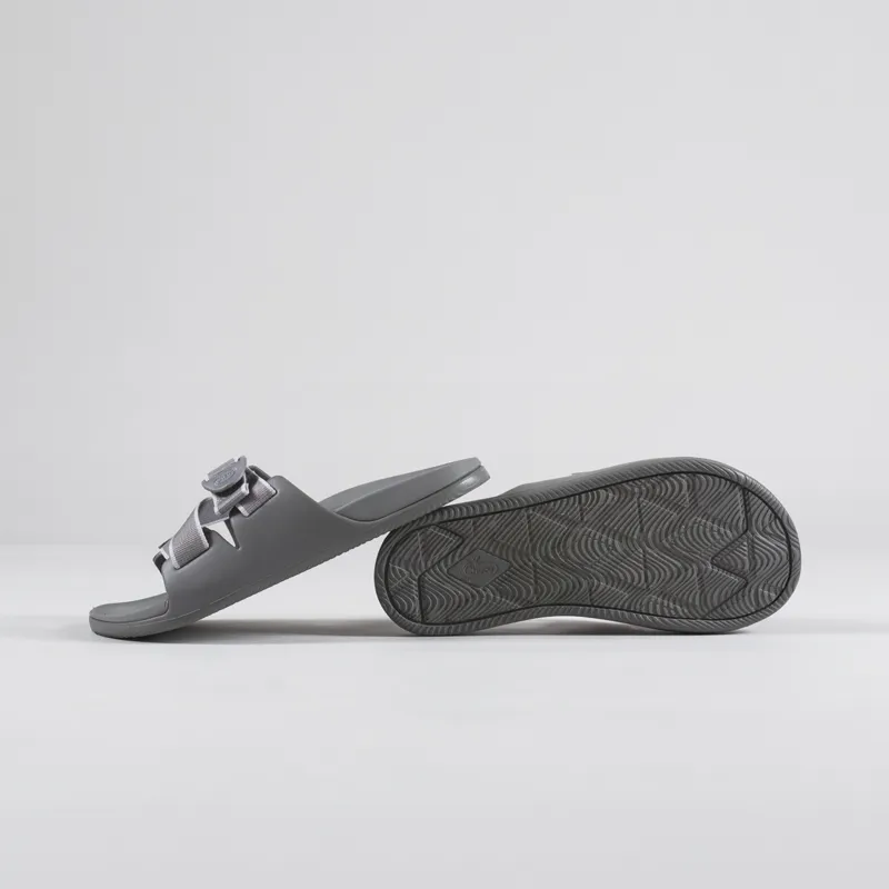 Chaco Chillos Slide Sandals Outskirt Grey