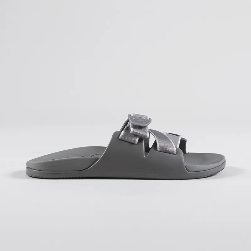 Chaco Chillos Slide Sandals Outskirt Grey