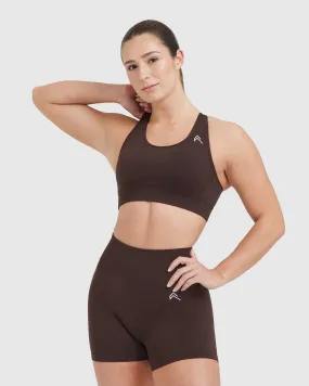 Classic Seamless 2.0 Bralette | 70% Cocoa Marl