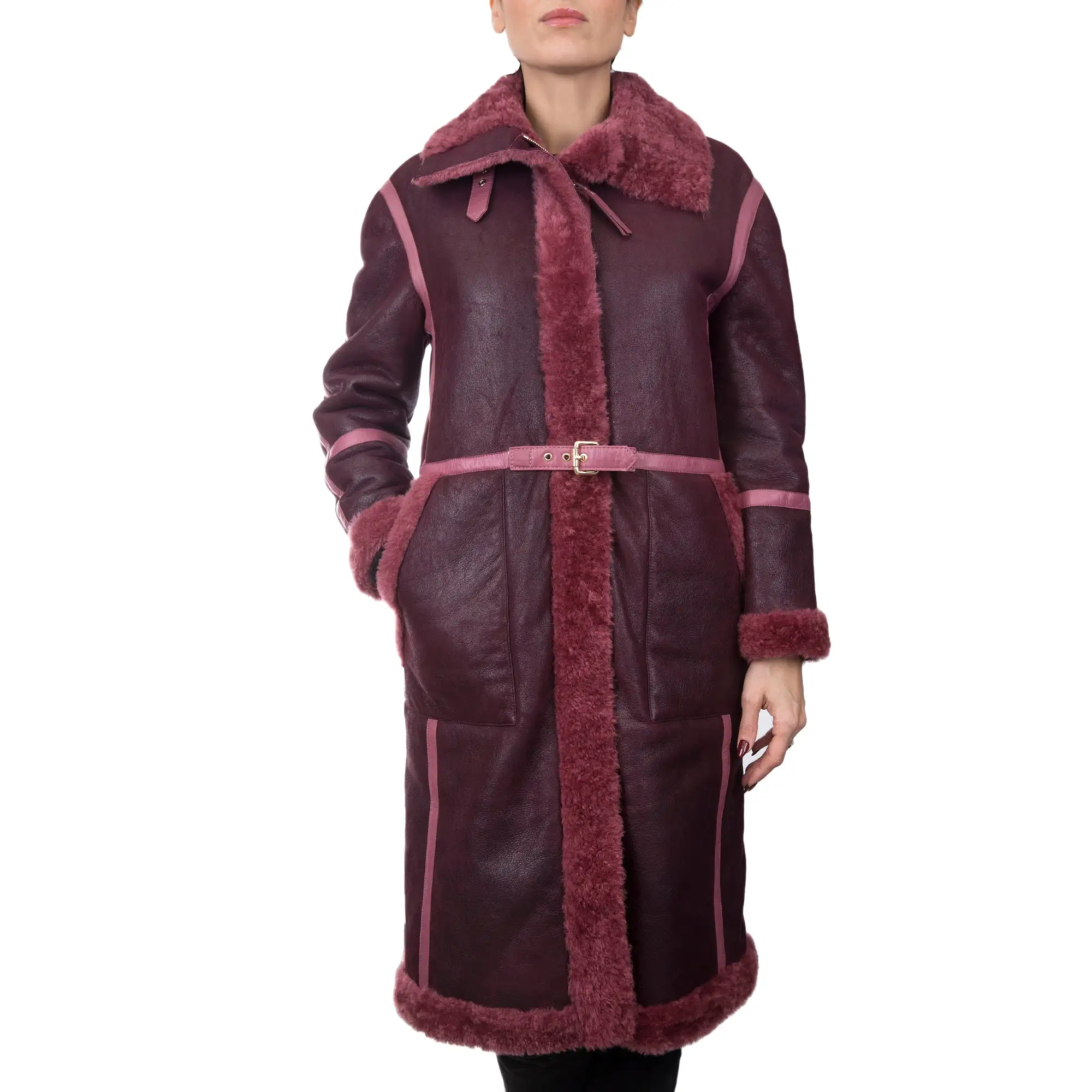 Coat Kansas Burgundy