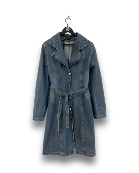 Denim Trenchcoat L