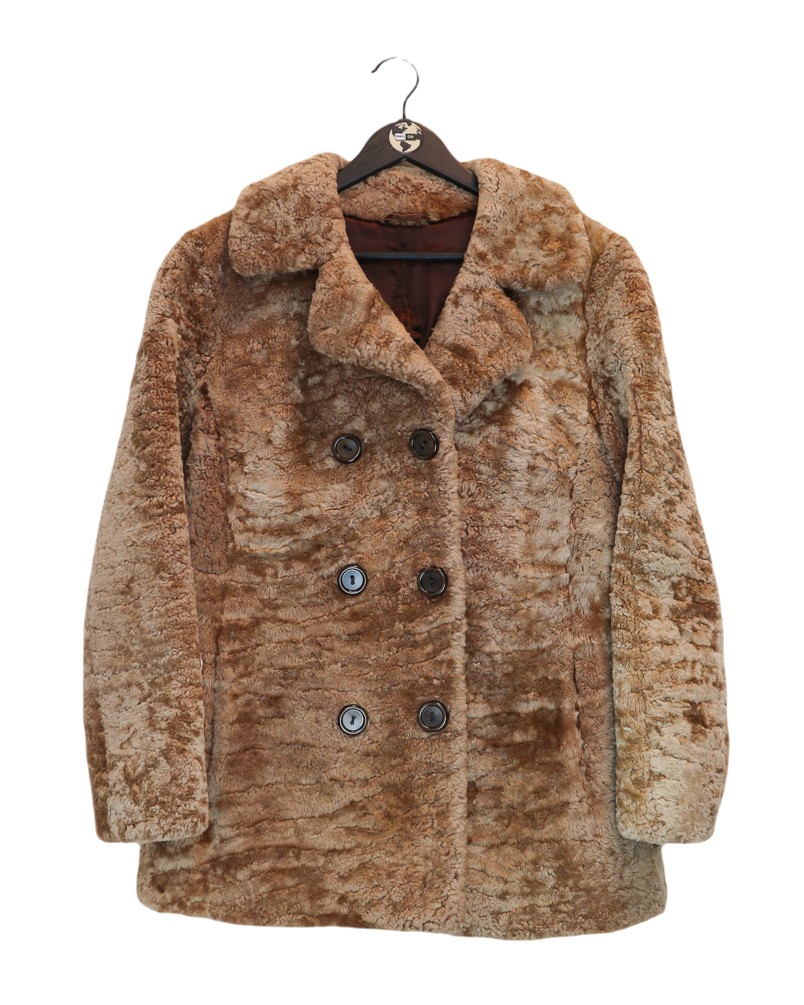 Faux Fur Coat M