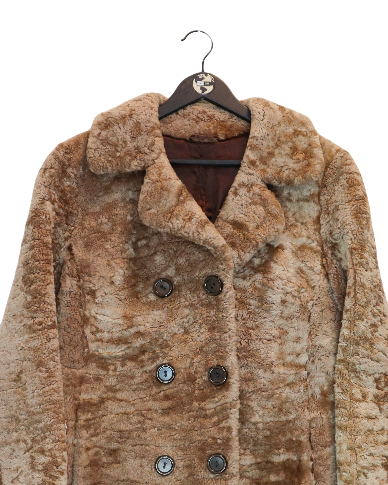 Faux Fur Coat M