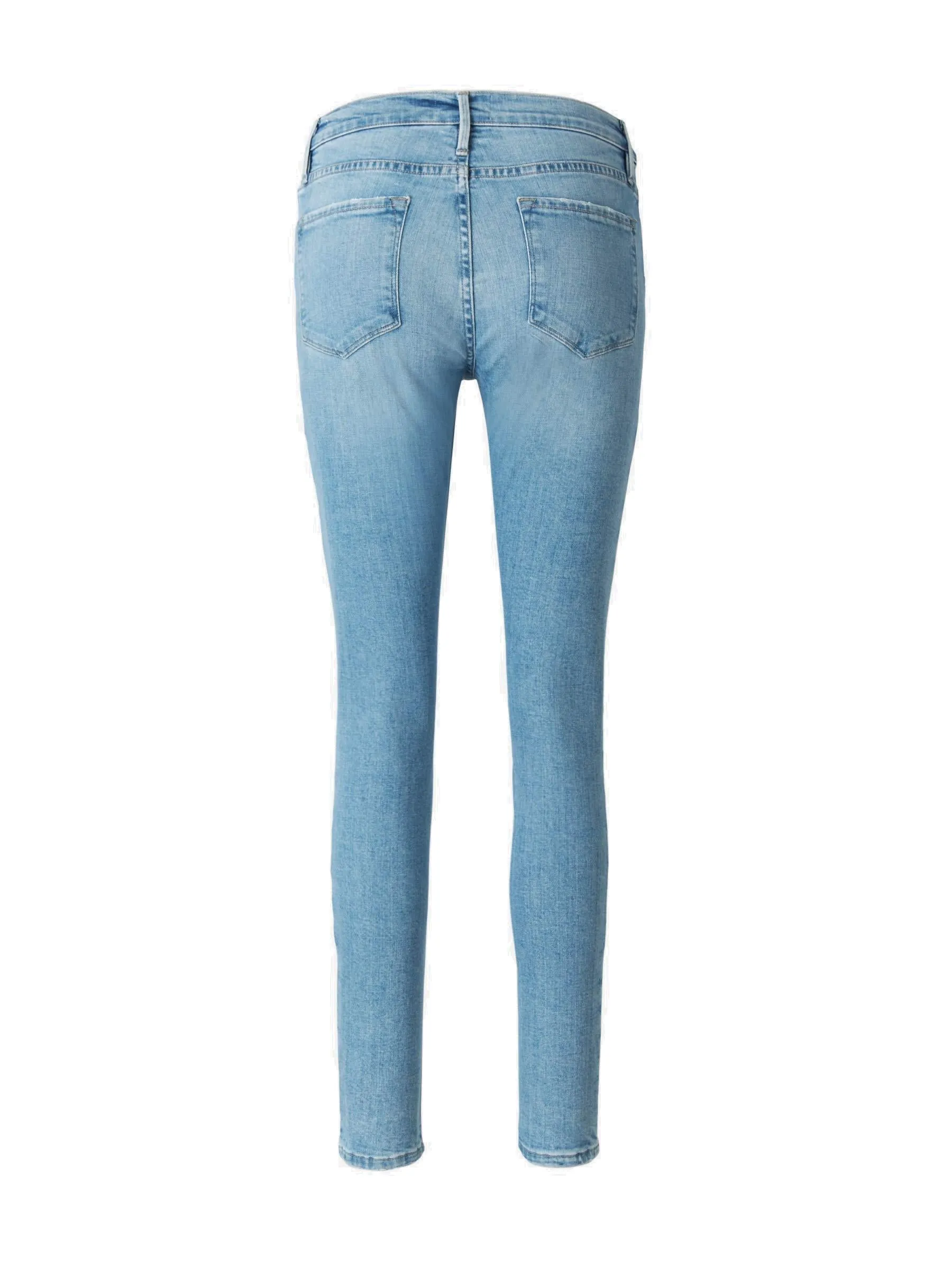 Frame Le Skinny Distressed Jeans