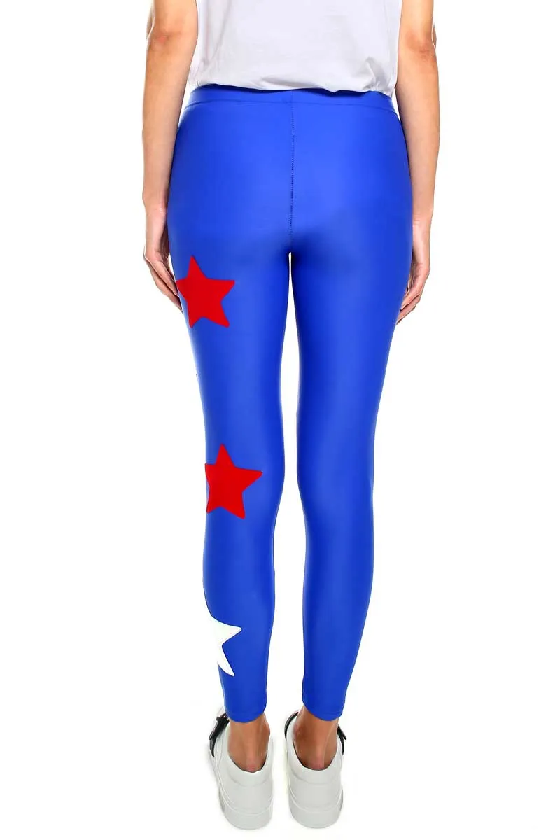 Gemelli Leggings Wonder Woman Blu