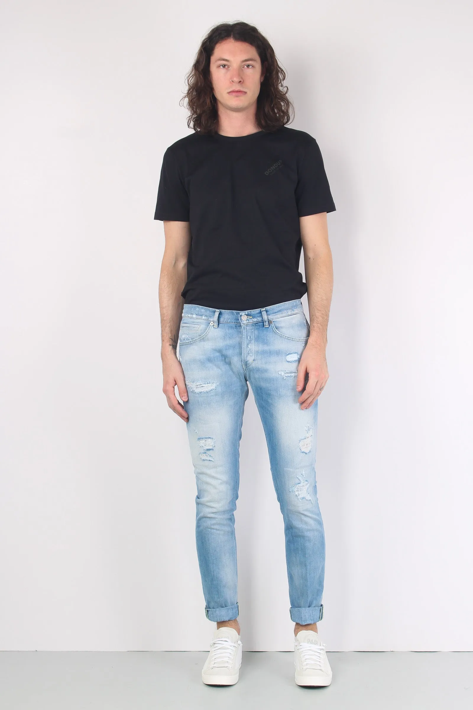 George Jeans Rotture Denim Chiaro