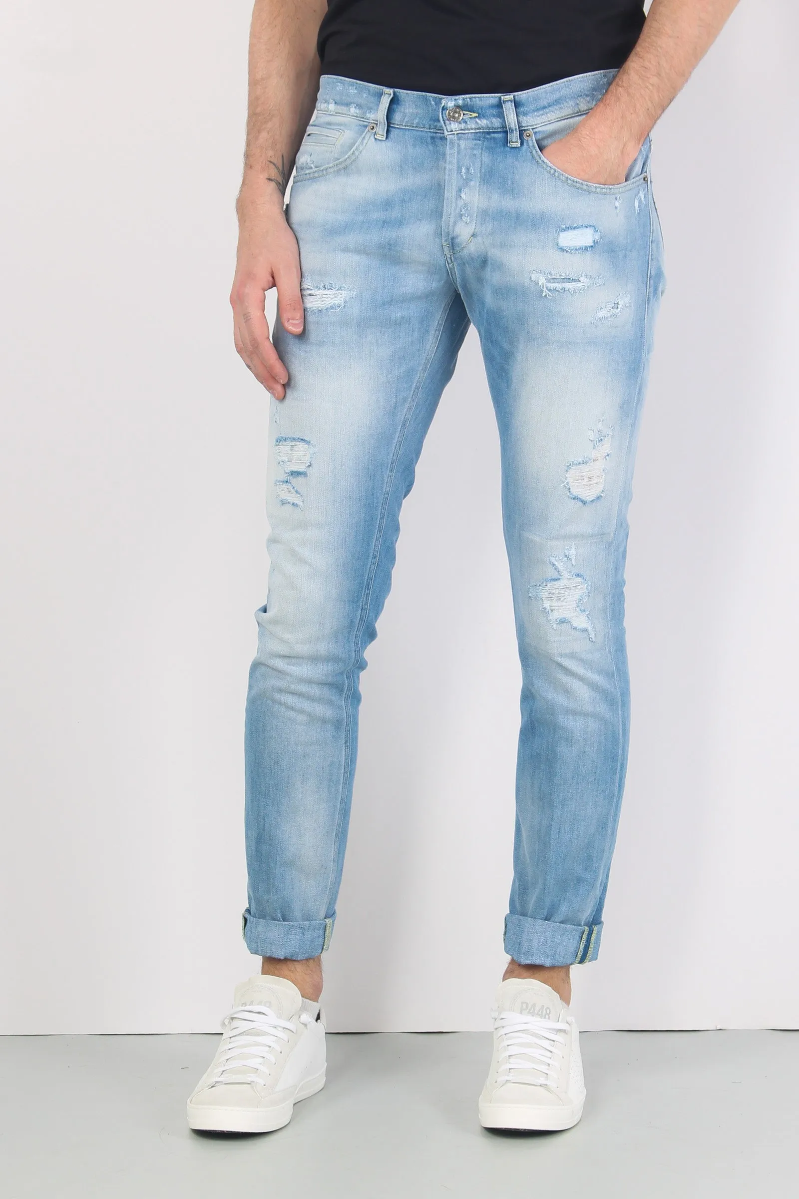 George Jeans Rotture Denim Chiaro