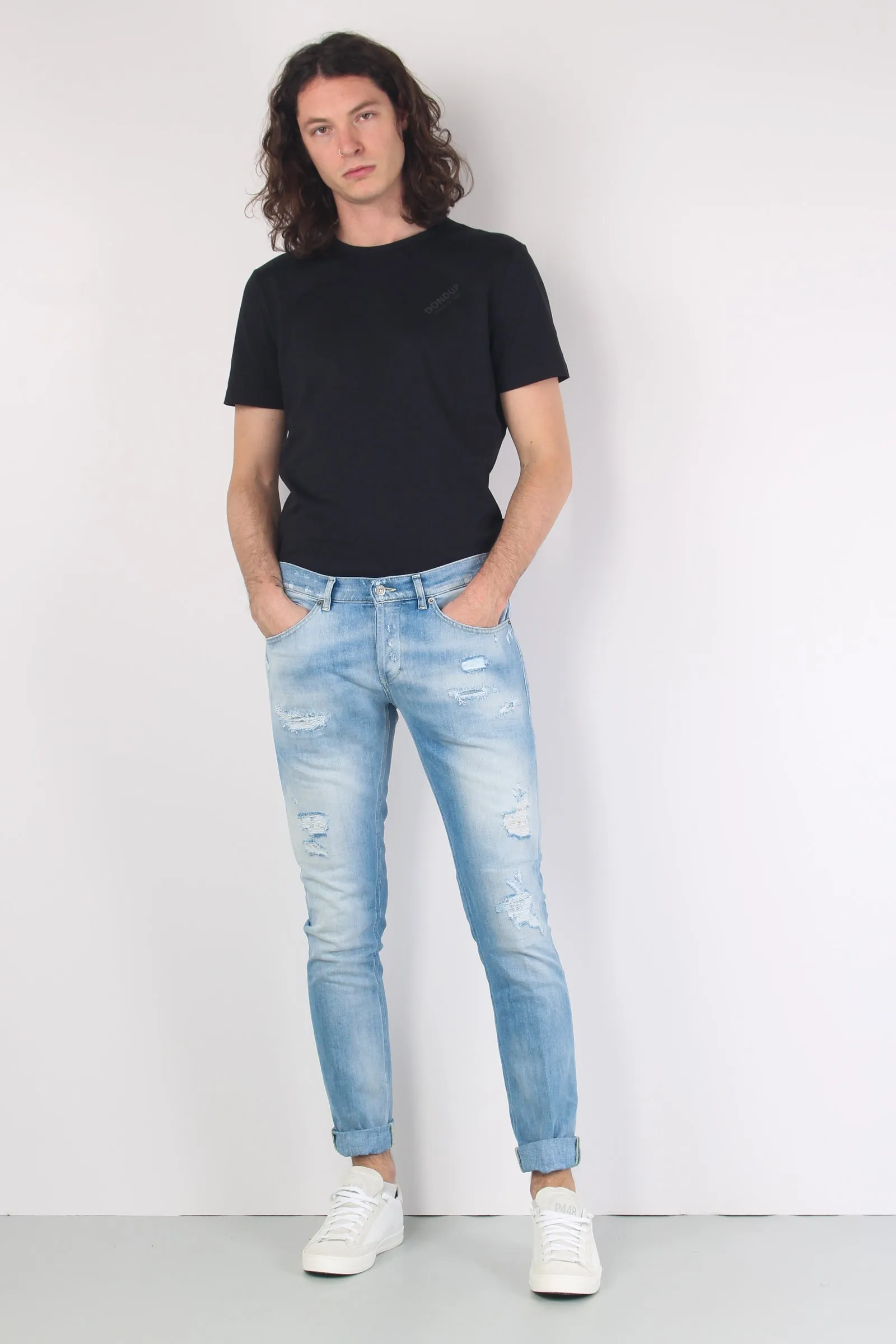 George Jeans Rotture Denim Chiaro