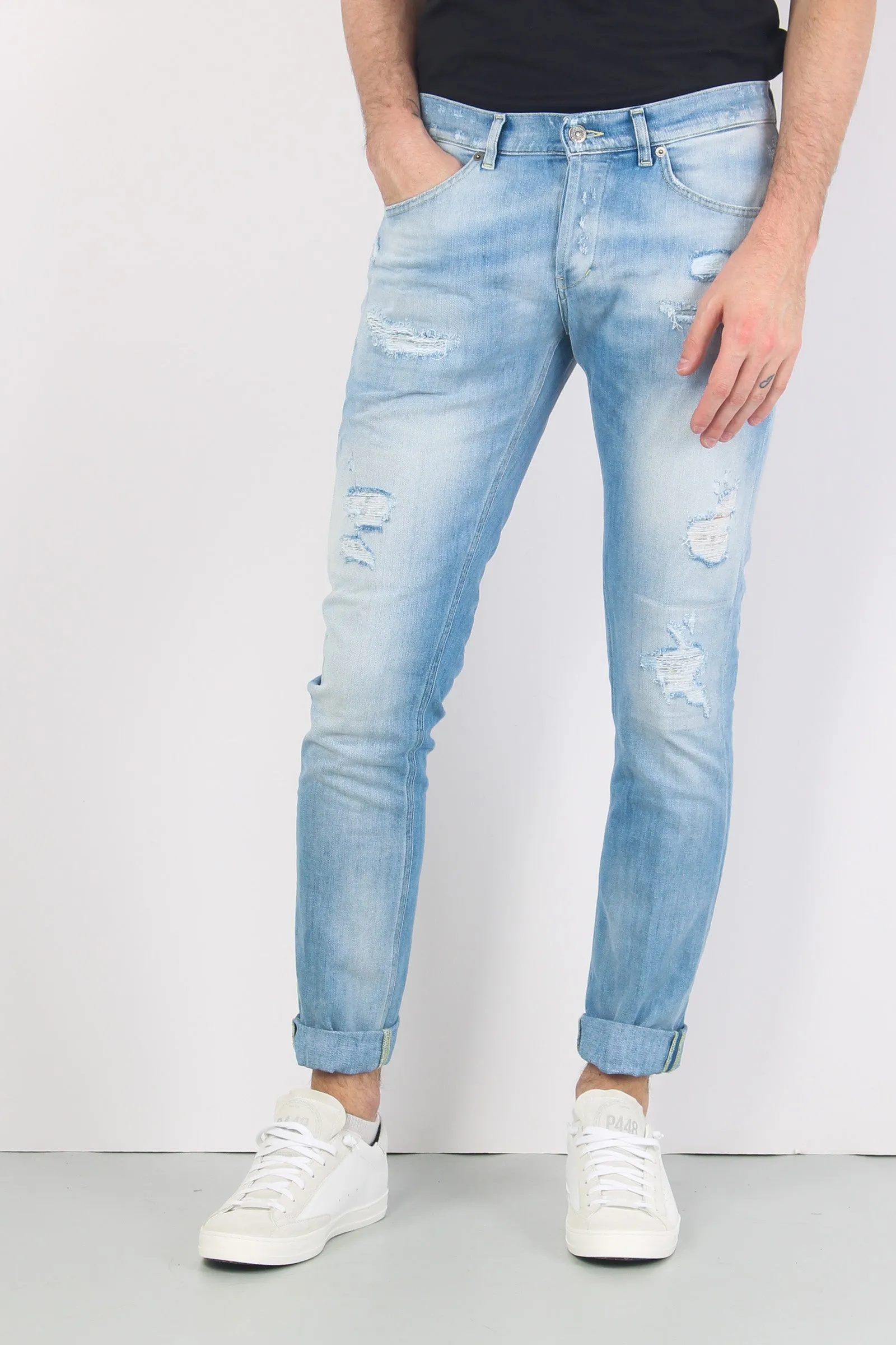 George Jeans Rotture Denim Chiaro