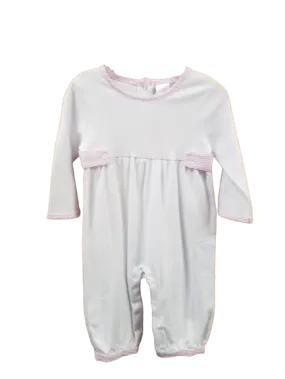 Girls Rompers White/Pink