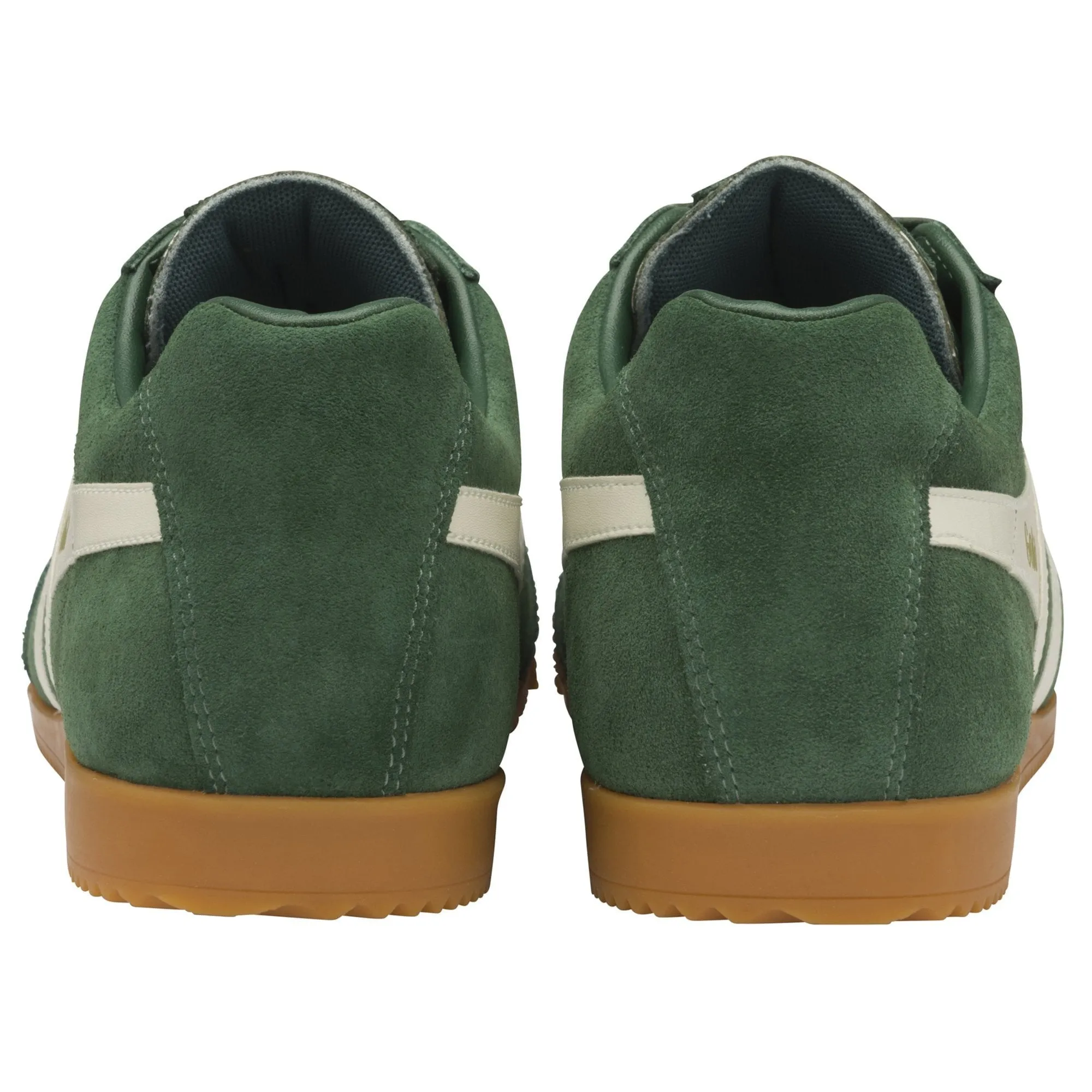 Harrier Suede Sneaker (Evergreen + Off White)