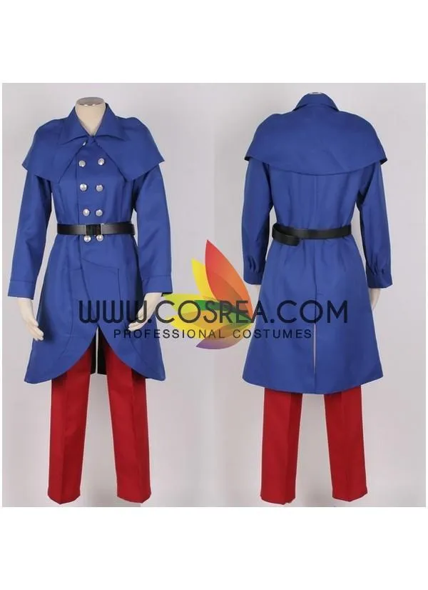 Hetalia France Navy Blue Cosplay Costume