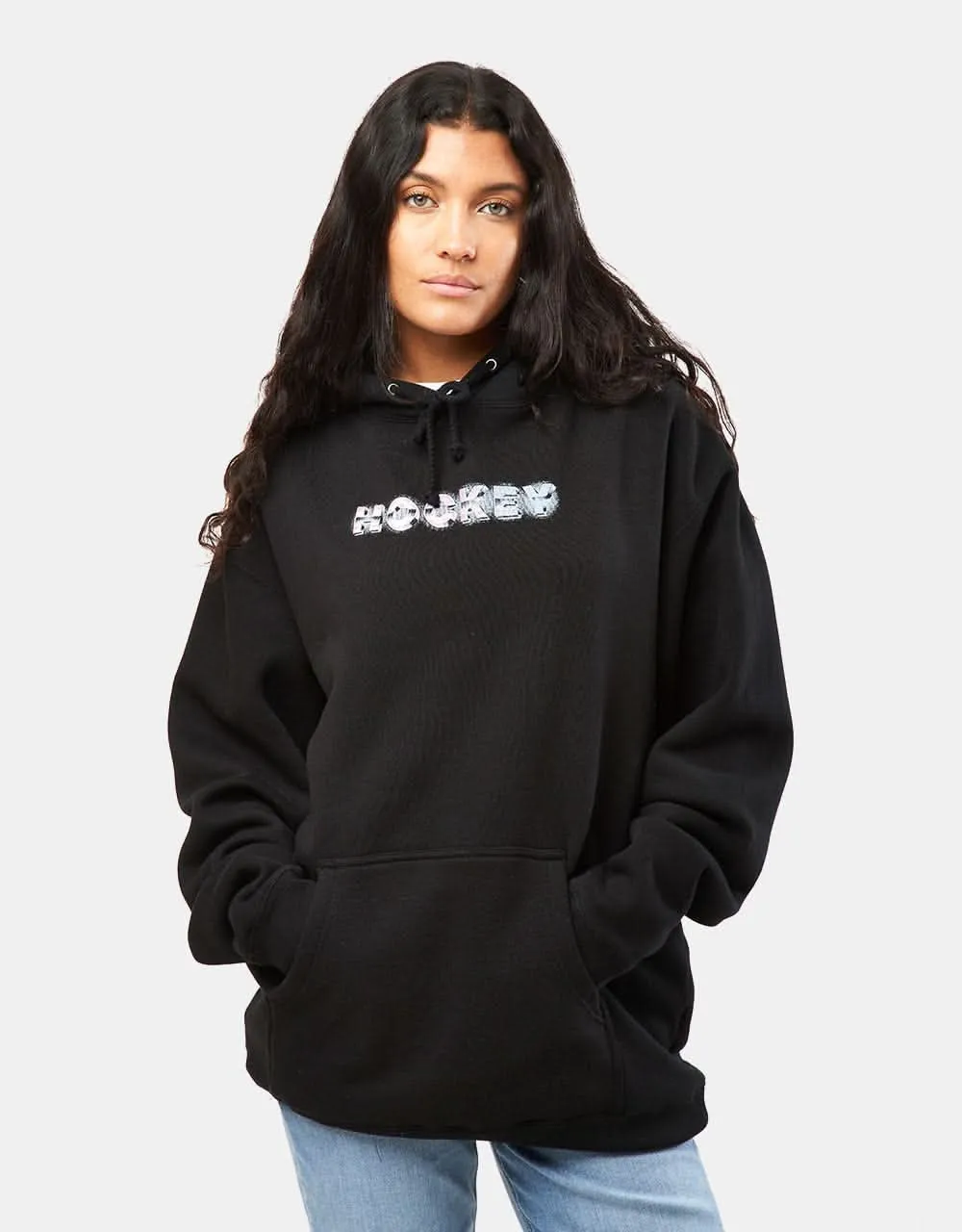 Hockey Metal Mask Pullover Hoodie - Black