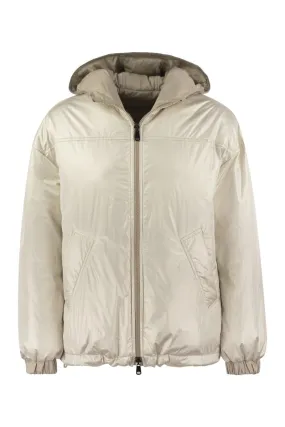 HOODED PADDED JACKET