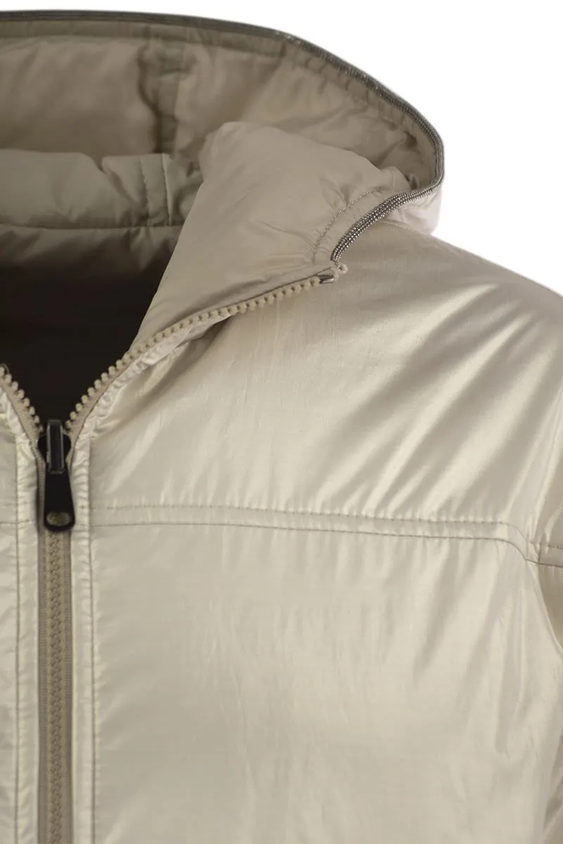 HOODED PADDED JACKET