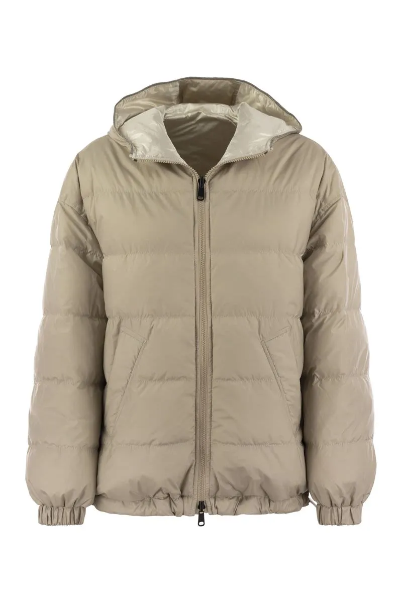 HOODED PADDED JACKET