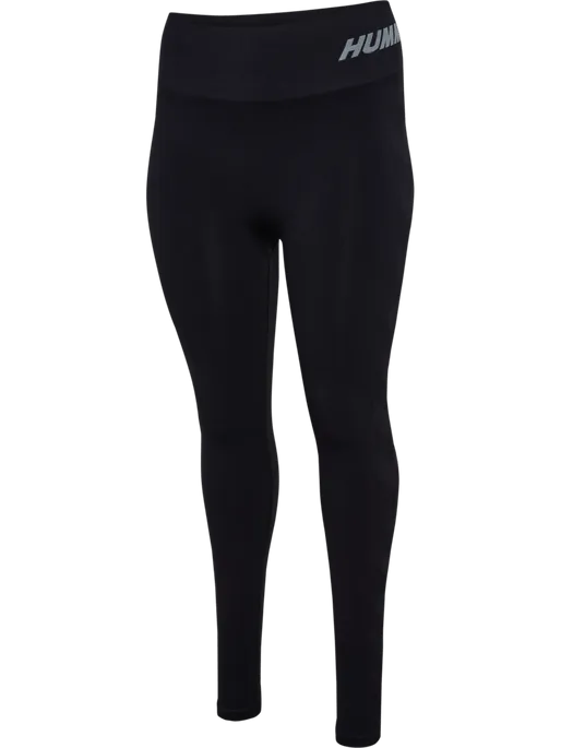 Hummel Women's Plus Te Pace Seamless High-Waisted Tights