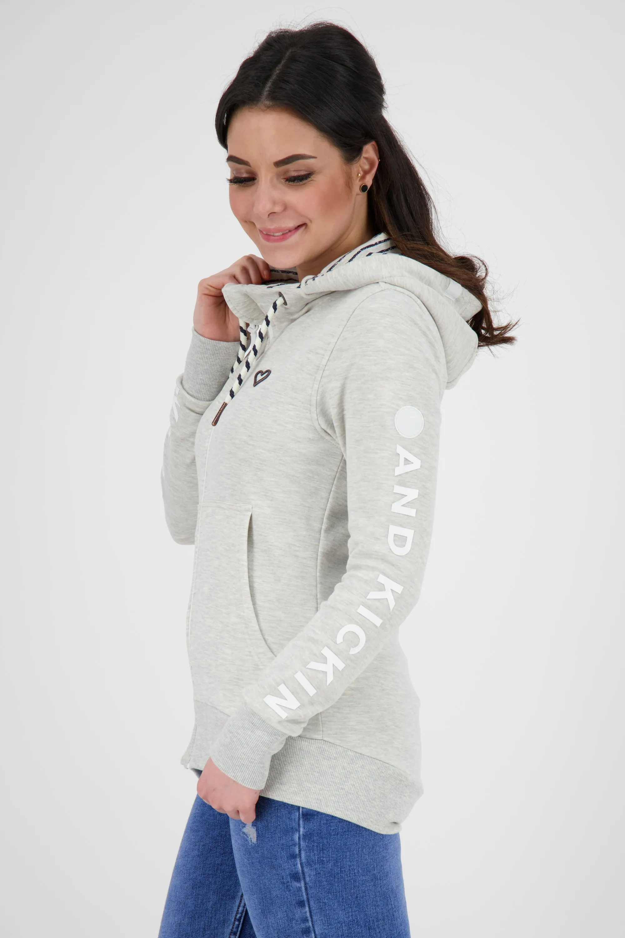 JessyAK Sweat Jacket Grau