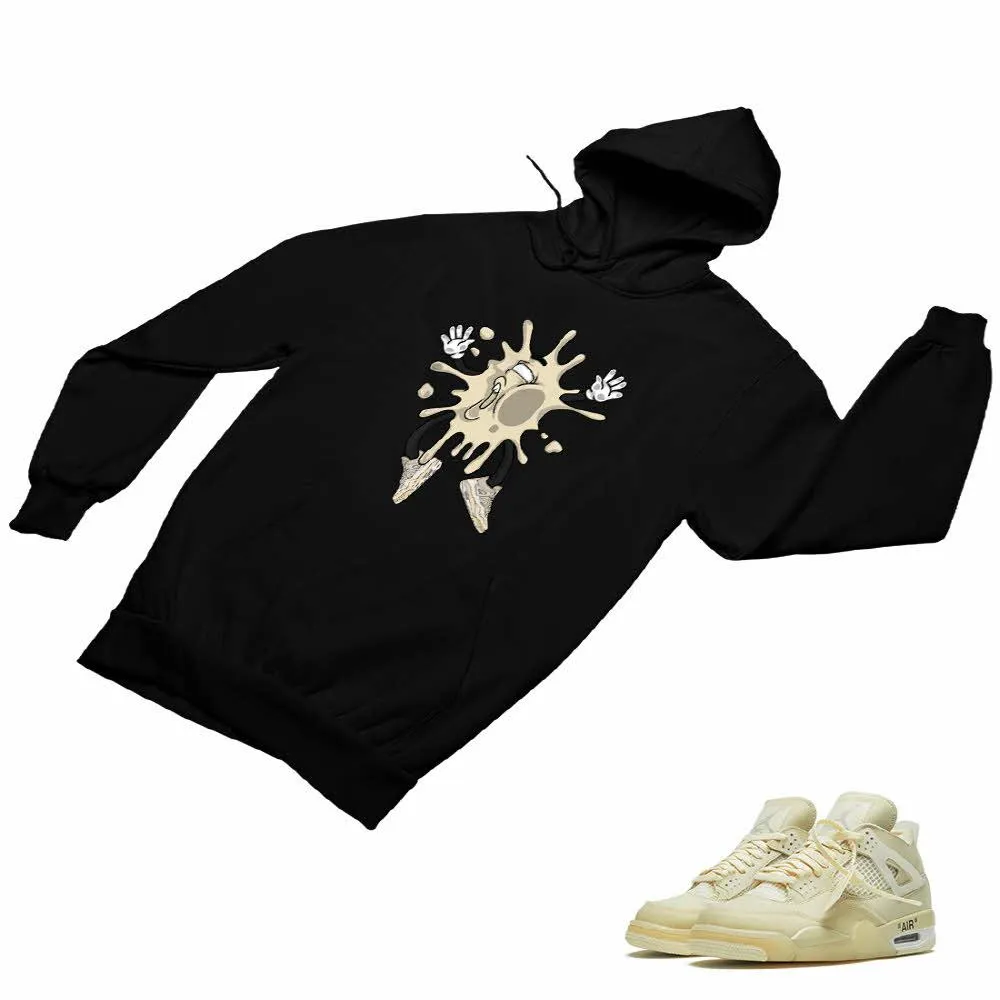 Jordan 4 Sail Matching Custom Designed Hoodies JD 4-24-4