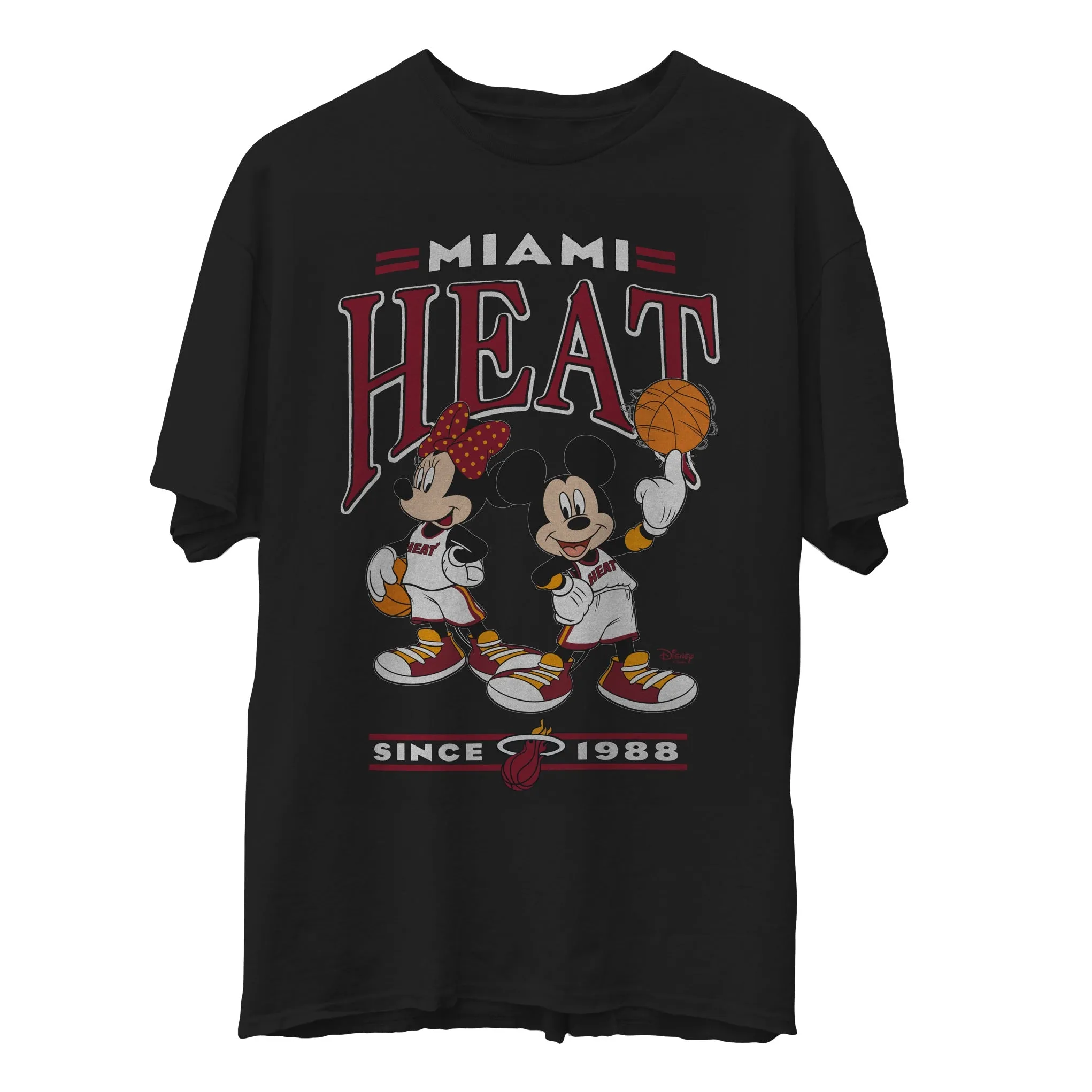 Junk Food HEAT Mickey & Minnie Tee